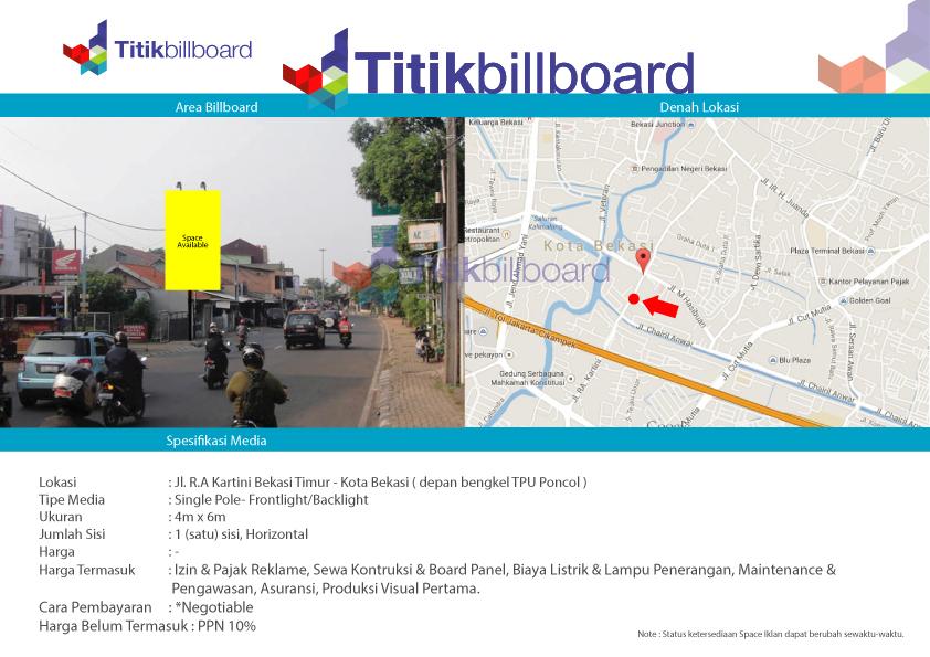 Titik-billboard-Bekasi-Single-Pole-Jl.-R.A.-Kartini-depan-Bengkel-AHASS
