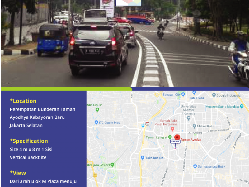 Billboard Di Blok M