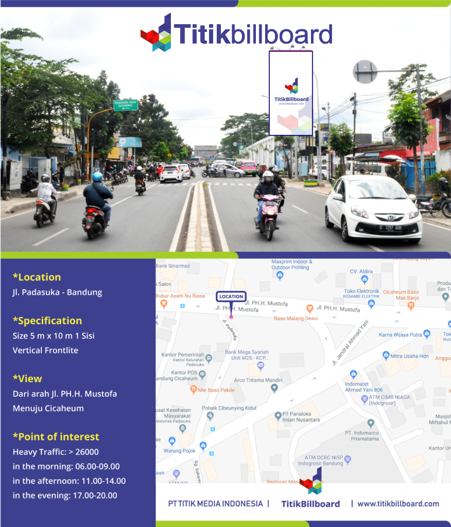 Biillboard Bandung Jl. Padasuka