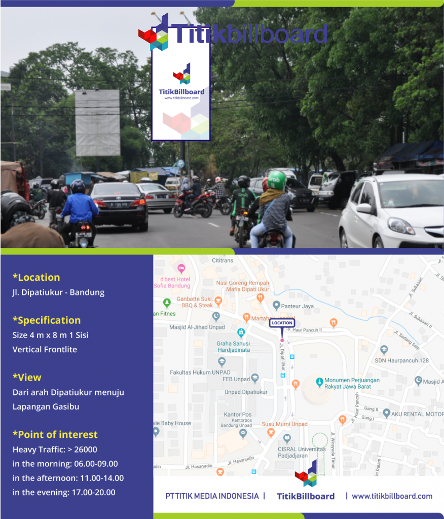 Billboard Bandung Jl. Dipatiukur