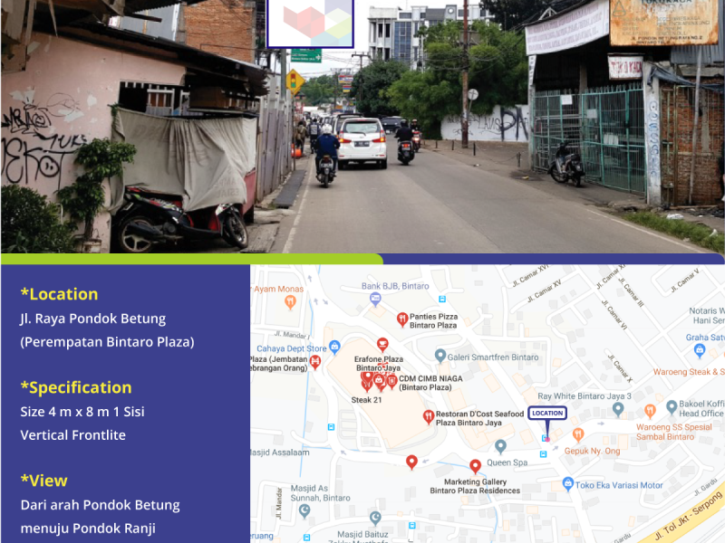Billboard Bintaro
