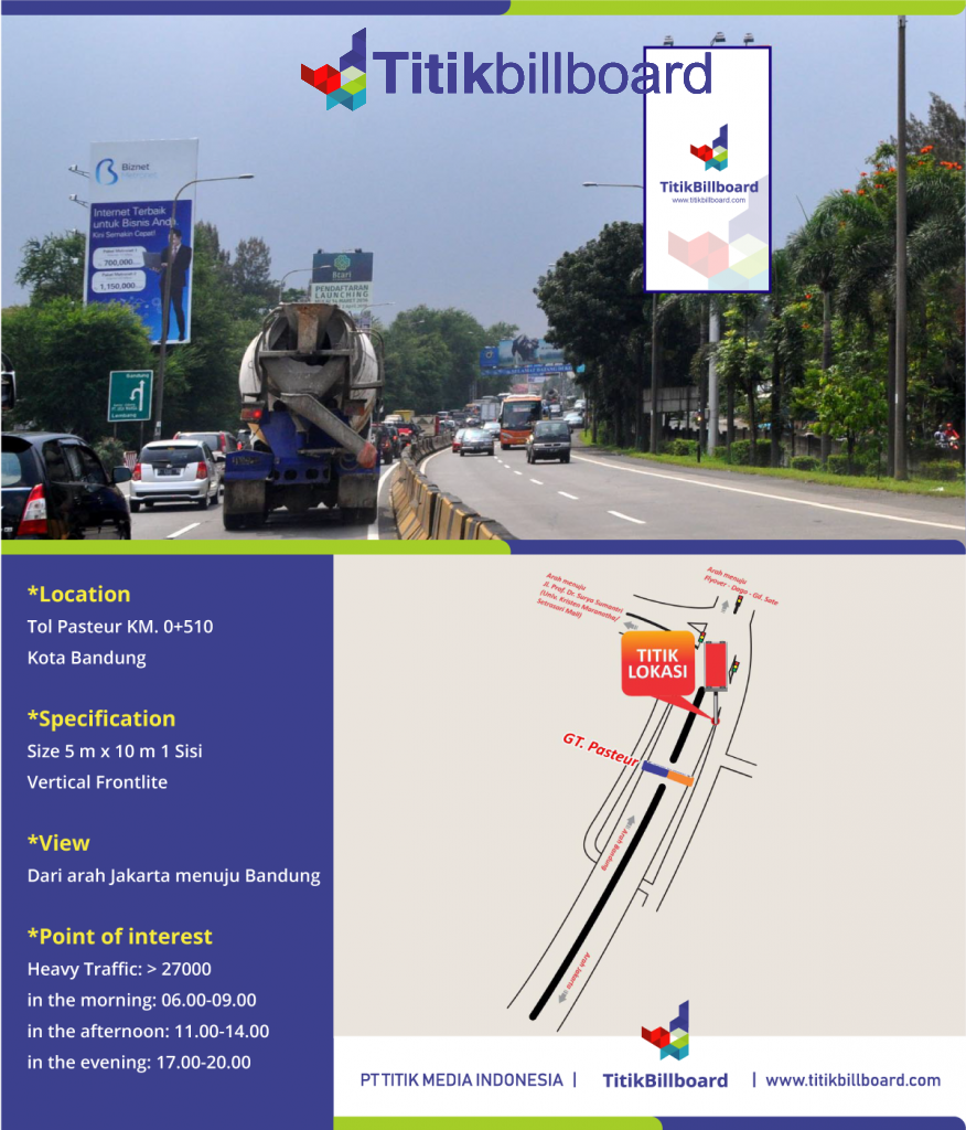 Billboard Tol Pasteur