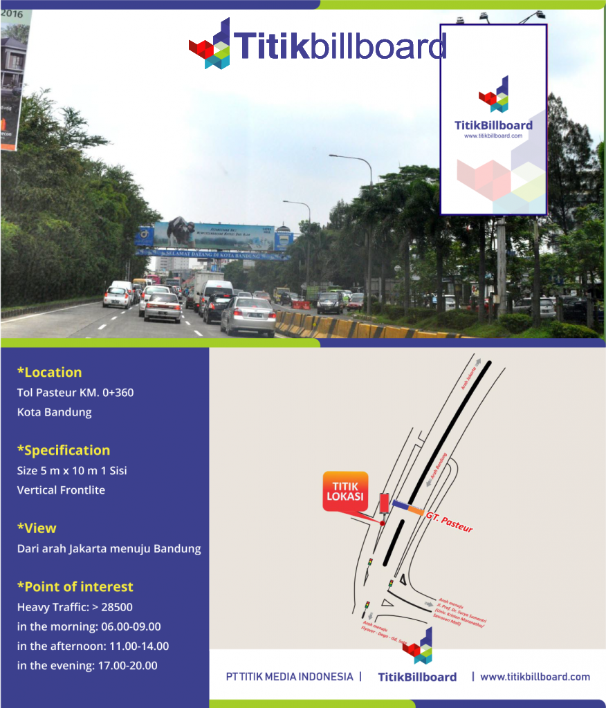 Billboard Tol Pasteur