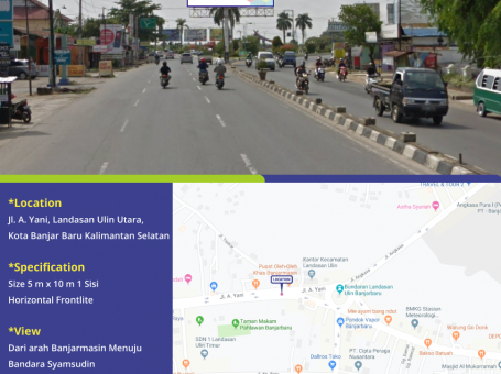 Sewa Billboard Di Banjarbaru