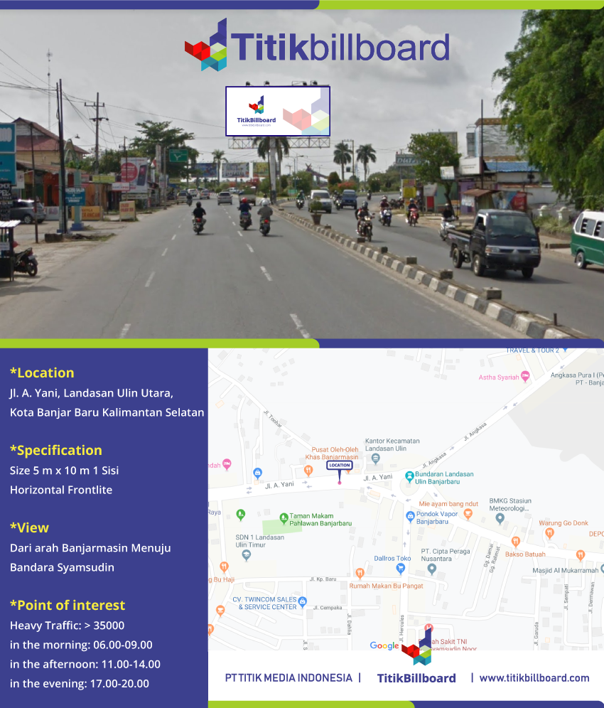 Sewa Billboard Di Banjarbaru