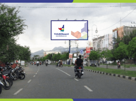 Lokasi Billboard Banda Aceh Jl. T Nyak Arief Depan SPBU Lamnyong