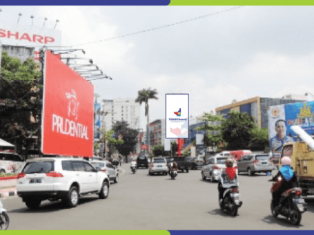 Lokasi Billboard Bandar Lampung Jl. A Yani – Tugu Adipura Patung Gajah