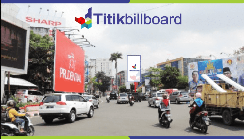 Lokasi Billboard Bandar Lampung Jl. A Yani - Tugu Adipura Patung Gajah