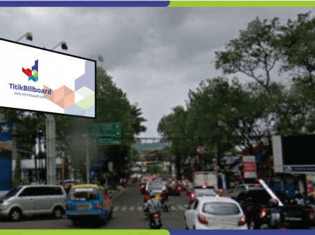 Lokasi Billboard Bandung Jl. Purnawarman – Perempatan Riau BEC