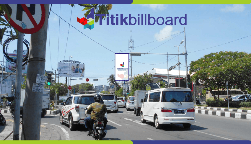 Lokasi Billboard Kuta Jl. Sunset Road Bali (Perempatan Imam Bonjol)