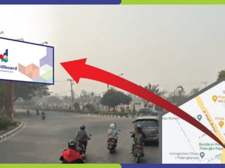 Lokasi Billboard Palangkaraya Jl. Diponegoro – Bundaran Kecil