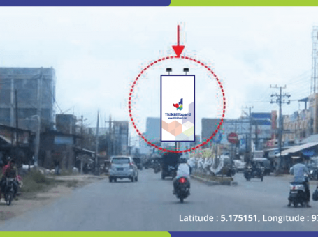 Sewa Billboard Aceh Lhokseumawe Jl. Banda Aceh