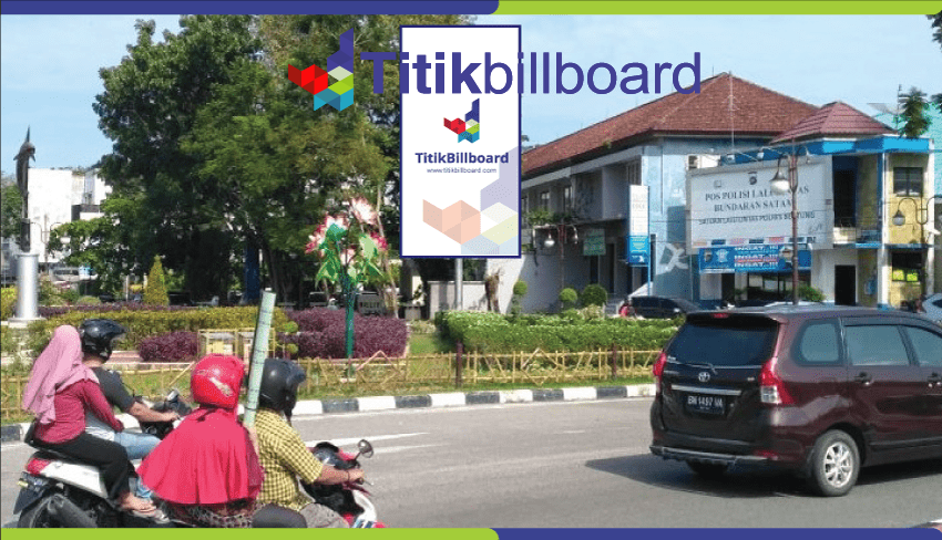 Sewa Billboard Bangka Belitung Jl. Gegedek - Bundaran Batu Satam