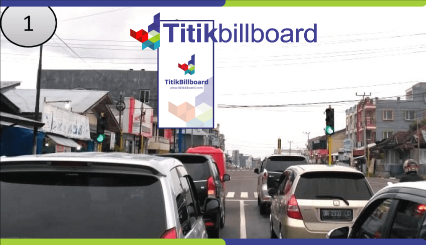 Sewa Billboard Bangka Belitung Jl. Jend Sudirman - Simpang Lampu Merah Pangkal Lalang