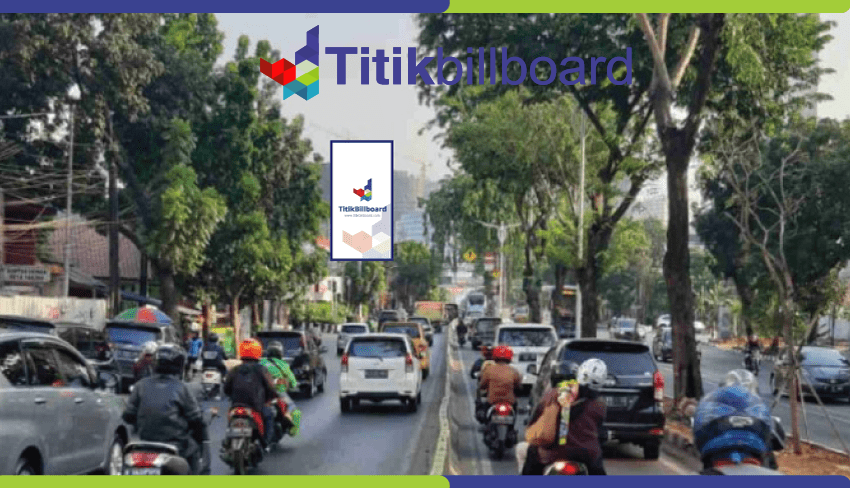 Sewa Billboard Jakarta Selatan Jl. Sultan Iskandar Muda - Arteri P. Indah