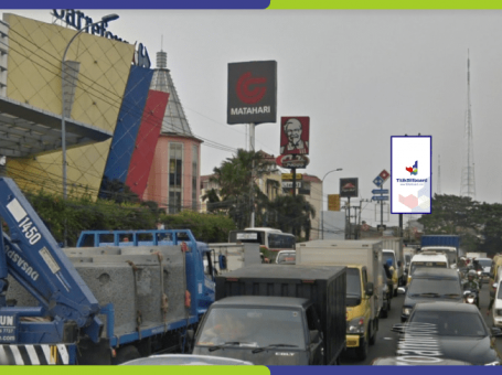 Lokasi Billboard Ciledug Jl. Hos Cokroaminoto – Depan Mall CBD