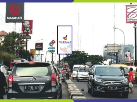 Lokasi Billboard Ciledug Jl. Raya Hos Cokroaminoto – Depan Mall CBD Ciledug