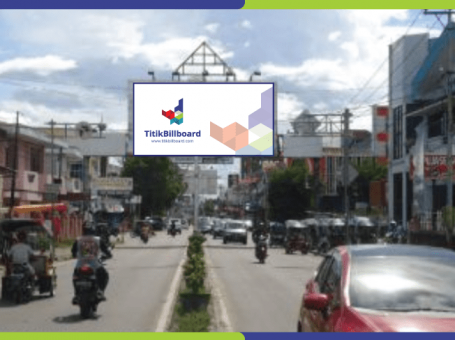 Lokasi Billboard Gorontalo Jl. Prof. Dr. H.B. Jassin – Depan Makro Supermarket