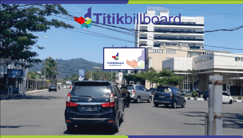 Lokasi Billboard Padang Jl. Jend Sudirman - Depan BI Sudirman