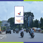Lokasi Billboard Palembang Jl. Jend Sudirman - Depan Bank Indonesia