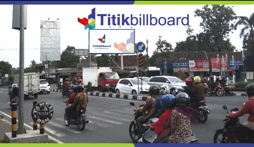Lokasi Billboard Sleman Jl. Magelang - Yogyakarta - Lampu Merah Taman Denggung