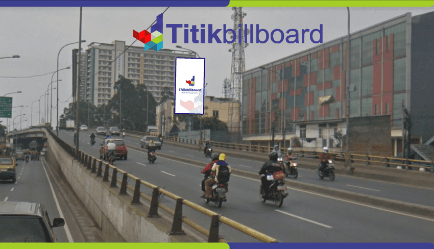 Lokasi Billboard Tangerang Jl. Jend Sudirman - Flyover Perempatan Cipondoh