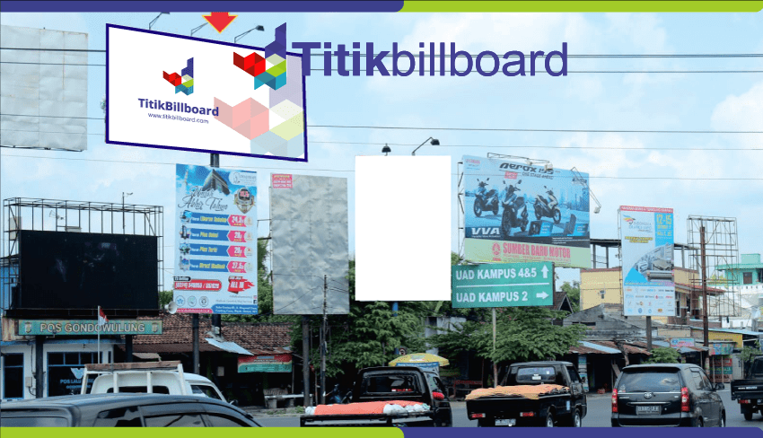 Lokasi Billboard Yogyakarta Jl. Ahmad Yani - Perempatan Ring Road Giwangan