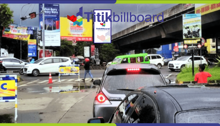 Sewa Billboard Bogor Jl. KH. Soleh Iskandar – Perempatan BORR