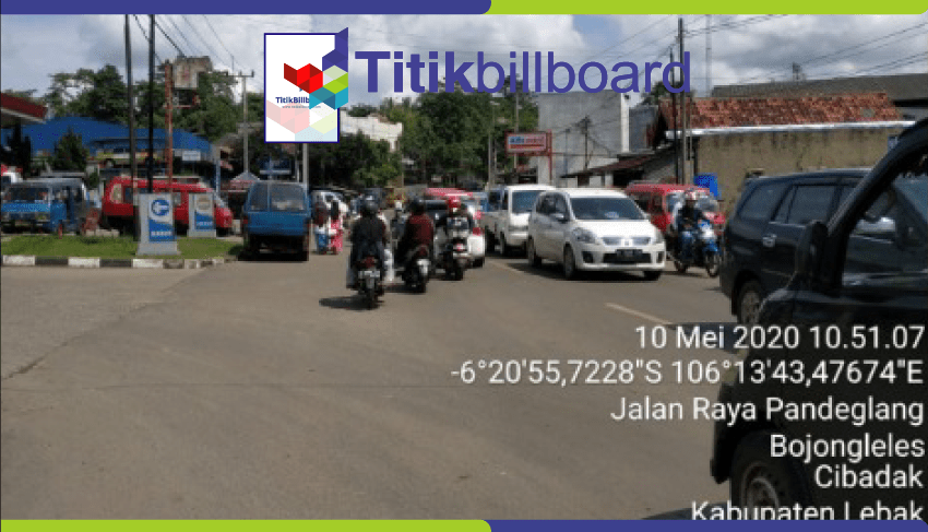 Sewa Billboard Rangkasbitung Jl. Ahmad Yani - Depan SPBU Mandala