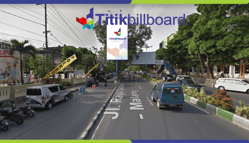 Sewa Billboard Malang Jl. Jaksa Agung Suprapto - Depan Polresta Malang