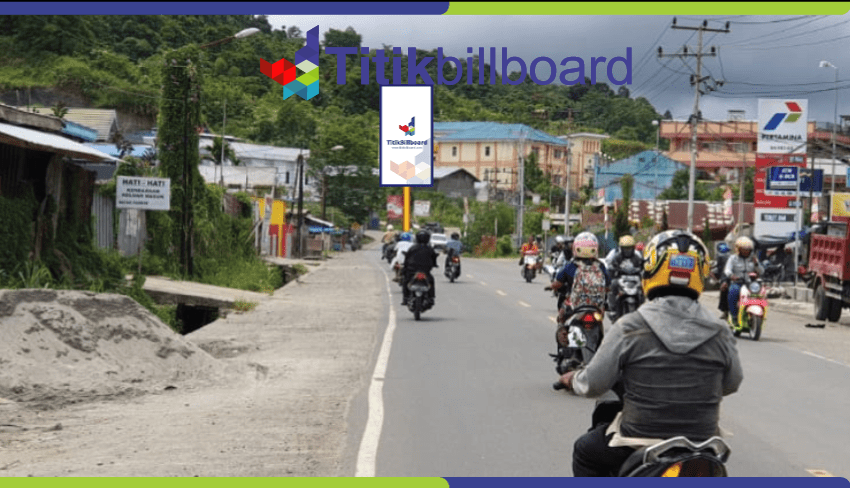Sewa Billboard Manokwari Jl. Esau Sesa – Depan Hotel Fujita