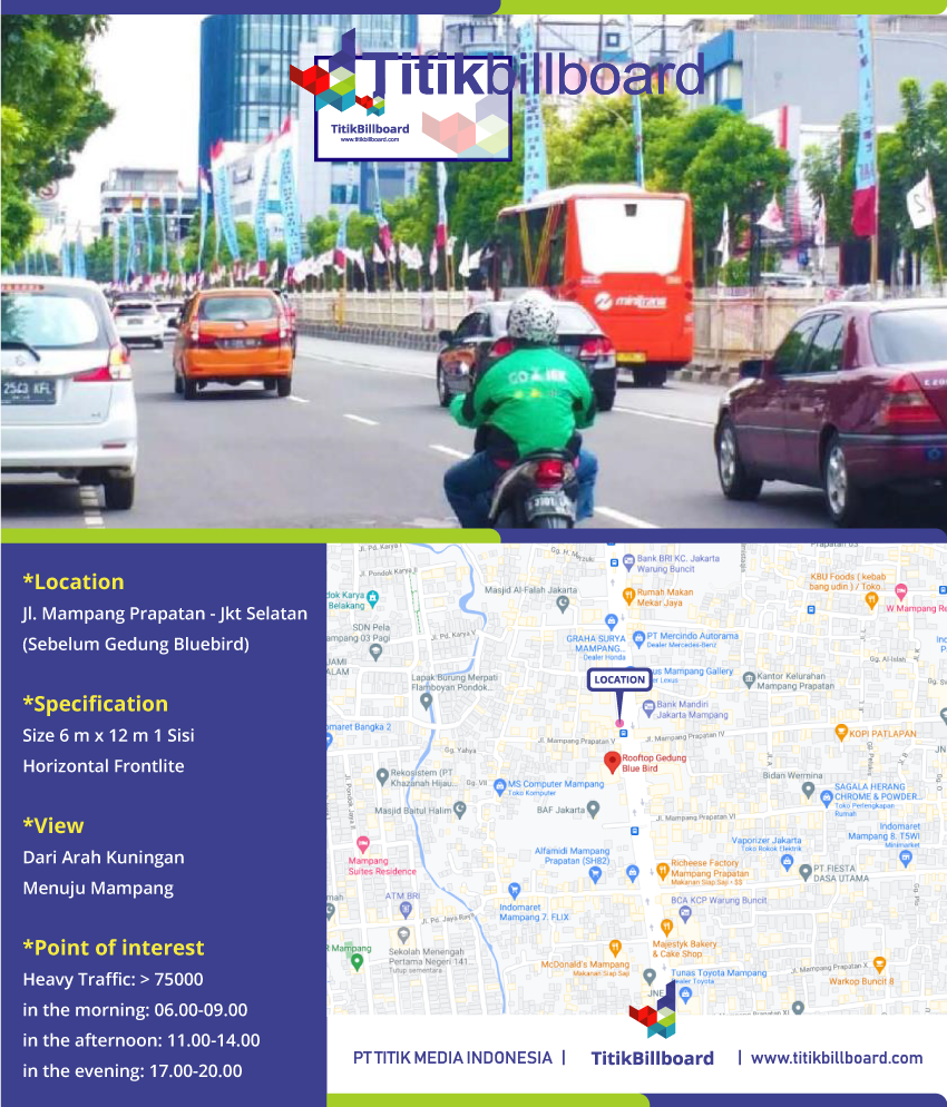 Lokasi Billboard Jakarta Selatan
