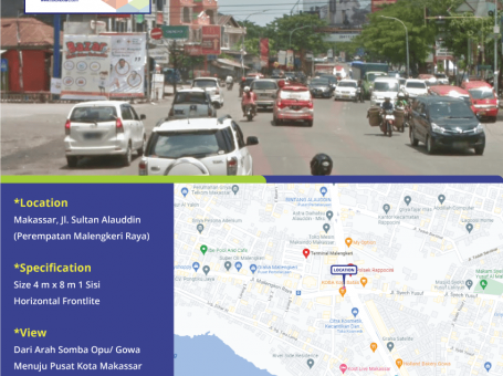 Lokasi Billboard Makassar Sulawesi Selatan