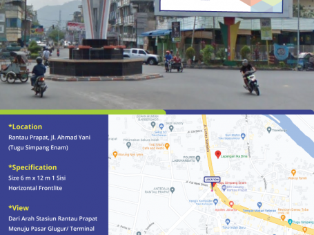 Lokasi Billboard Kota Rantau Prapat